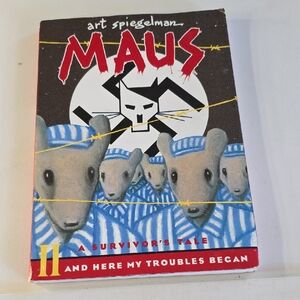 Maus Graphic Novel by Art Spiegelman, And Here My Troubles Bagan